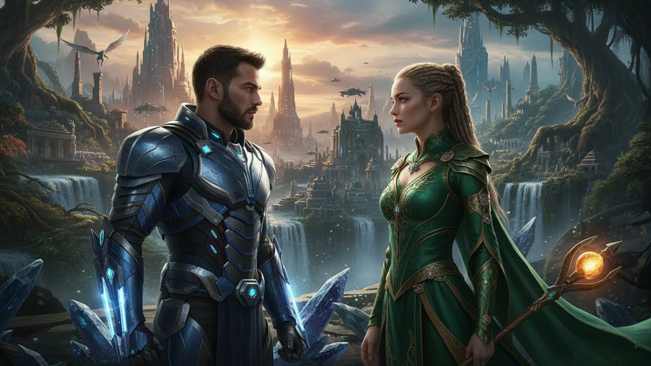 The Alien Princess Asked: “Can You Defend Me, Human?” — She Had No Idea About His Strength