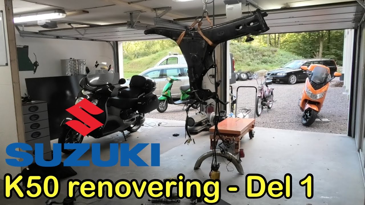 K50-renovering - Del 1 - Demontering