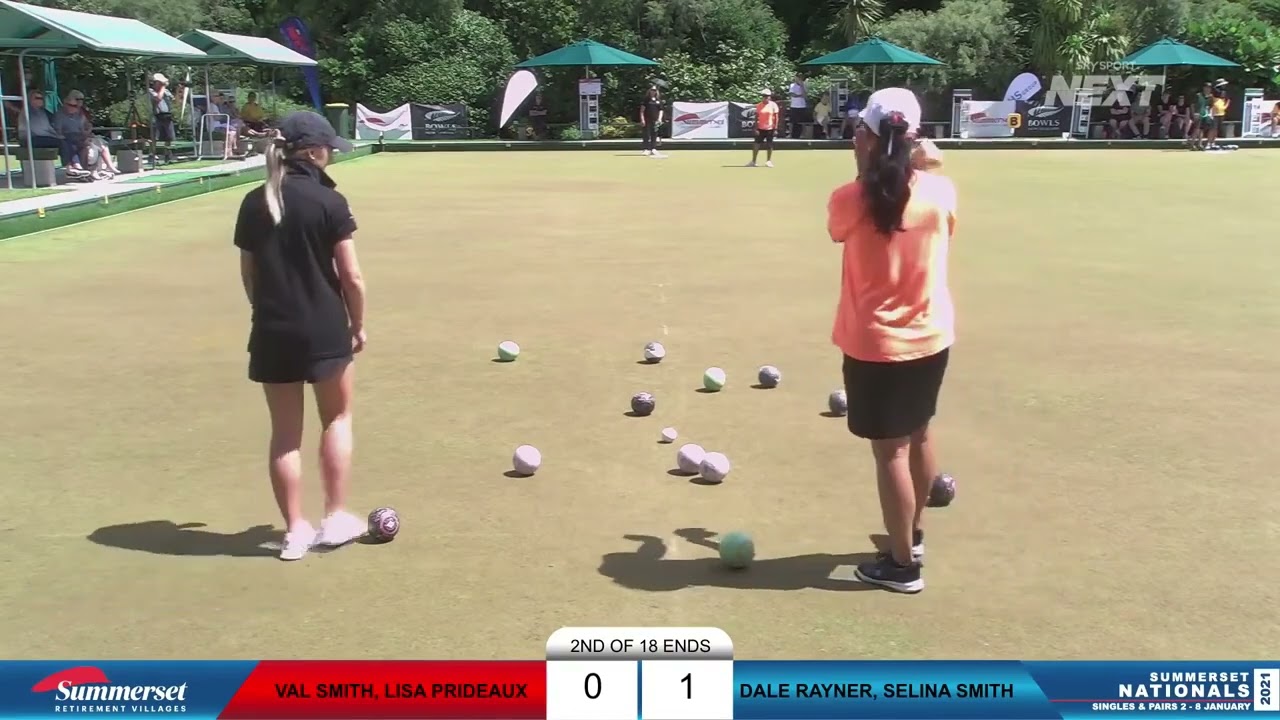 Women’s Pairs Final   Summerset National Championships   Bowls