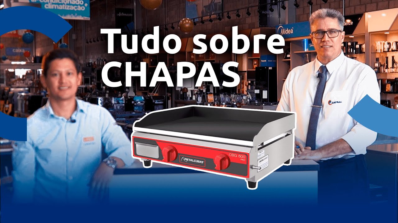 QUAL É A MELHOR CHAPA? A GÁS OU ELÉTRICA?
