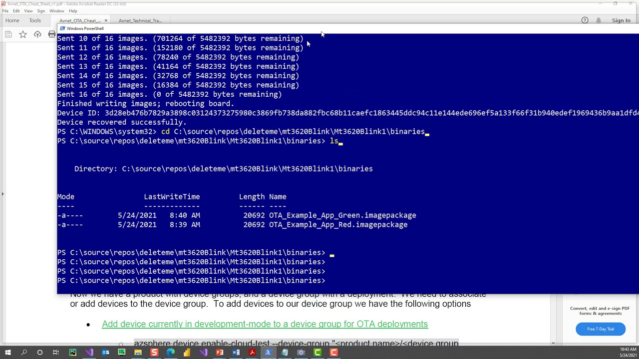 Azure Sphere Over the Air Update Demo