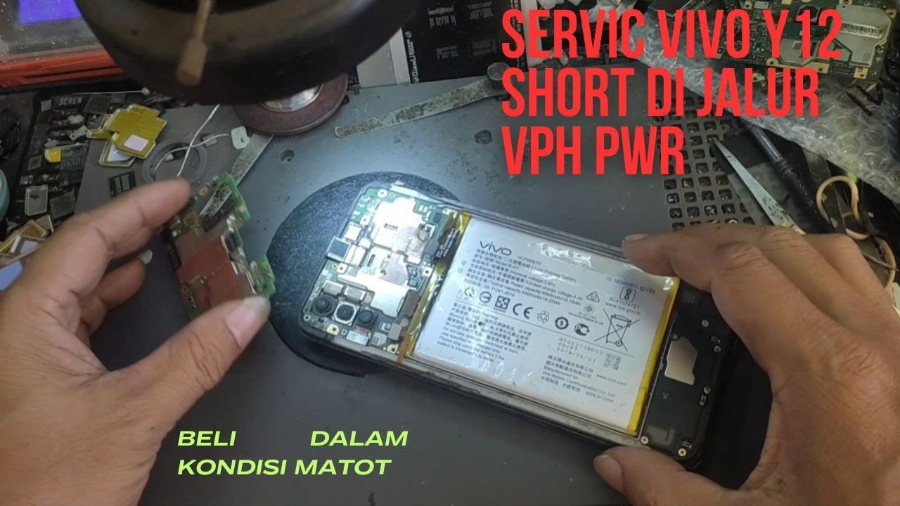 vivo y12 mati total short di jalur vph pwr