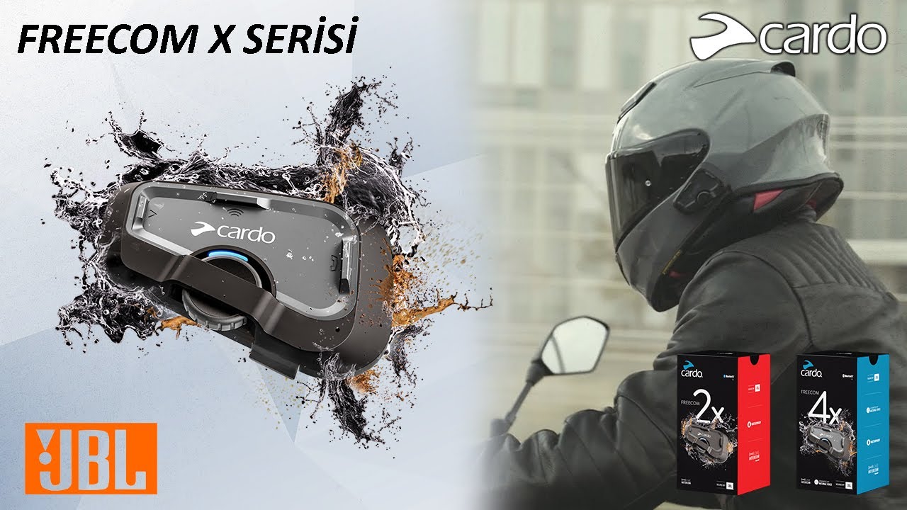 CARDO FREECOM X Serisi Motosiklet İnterkomları (Özen Tv)