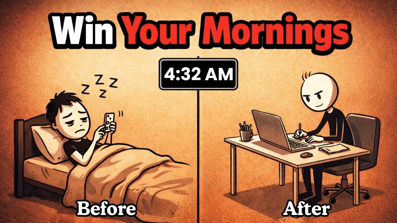 How to Wake up at 4:32 AM Without Hitting SNOOZE! (Practical Tips)