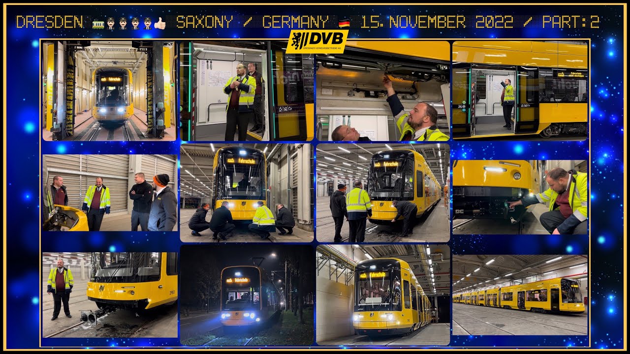 Dresden tram driving school NGT DX DD 2903 / Part:2 / Dresdner Straßenbahnfahrschule NGT DX DD 2903