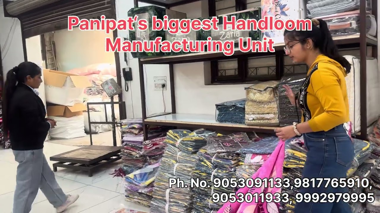 All-in-One Handloom Factory | Wholesale Bedsheets & Fabrics Hub