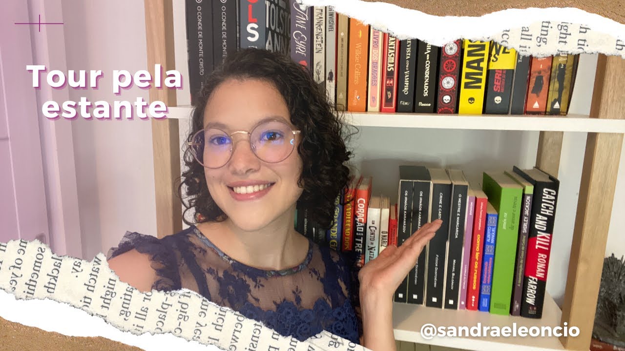Bookshelf tour 2023: mostrei todos os livros da minha estante | Sandra Leôncio