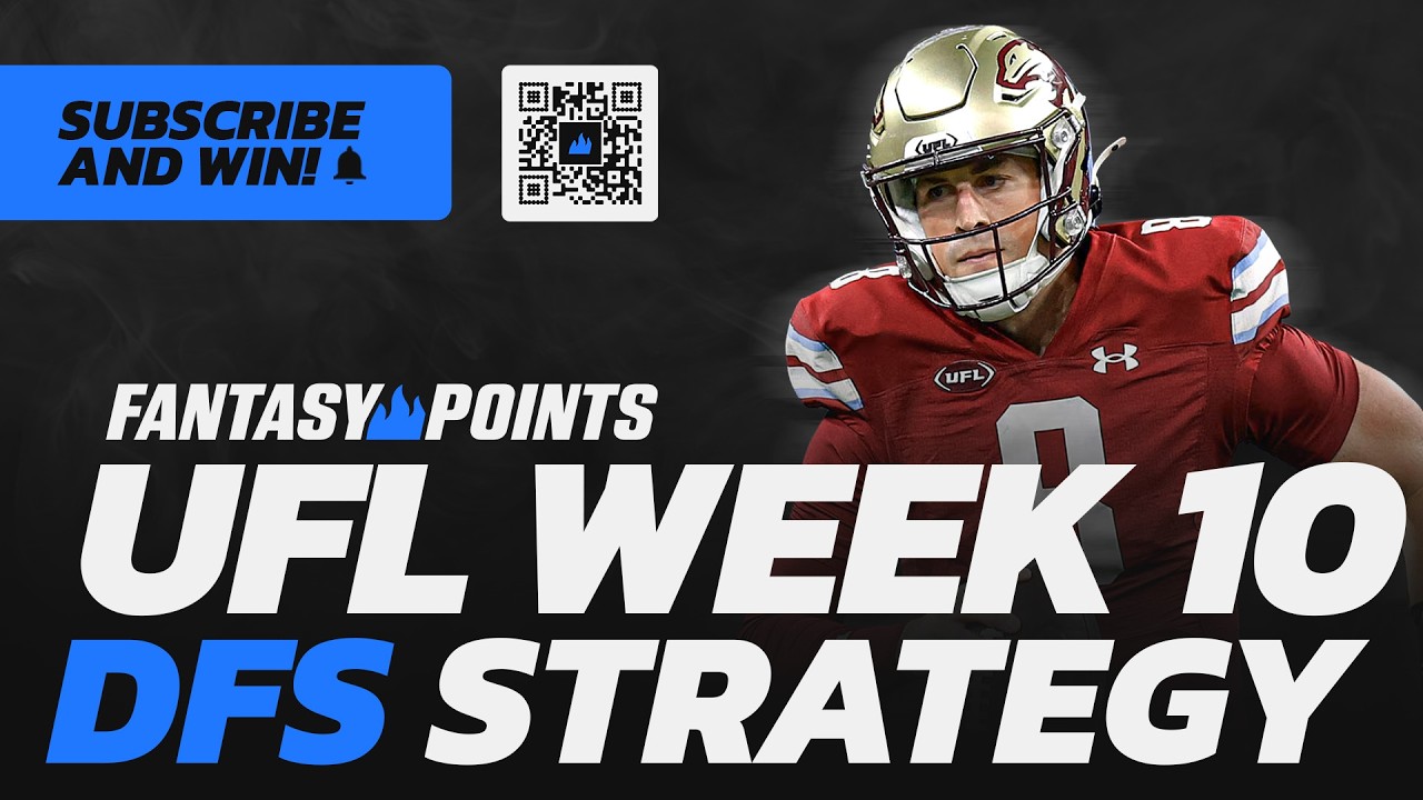 UFL DFS Week 10: Top Targets, Stacks, and Sleeper Picks