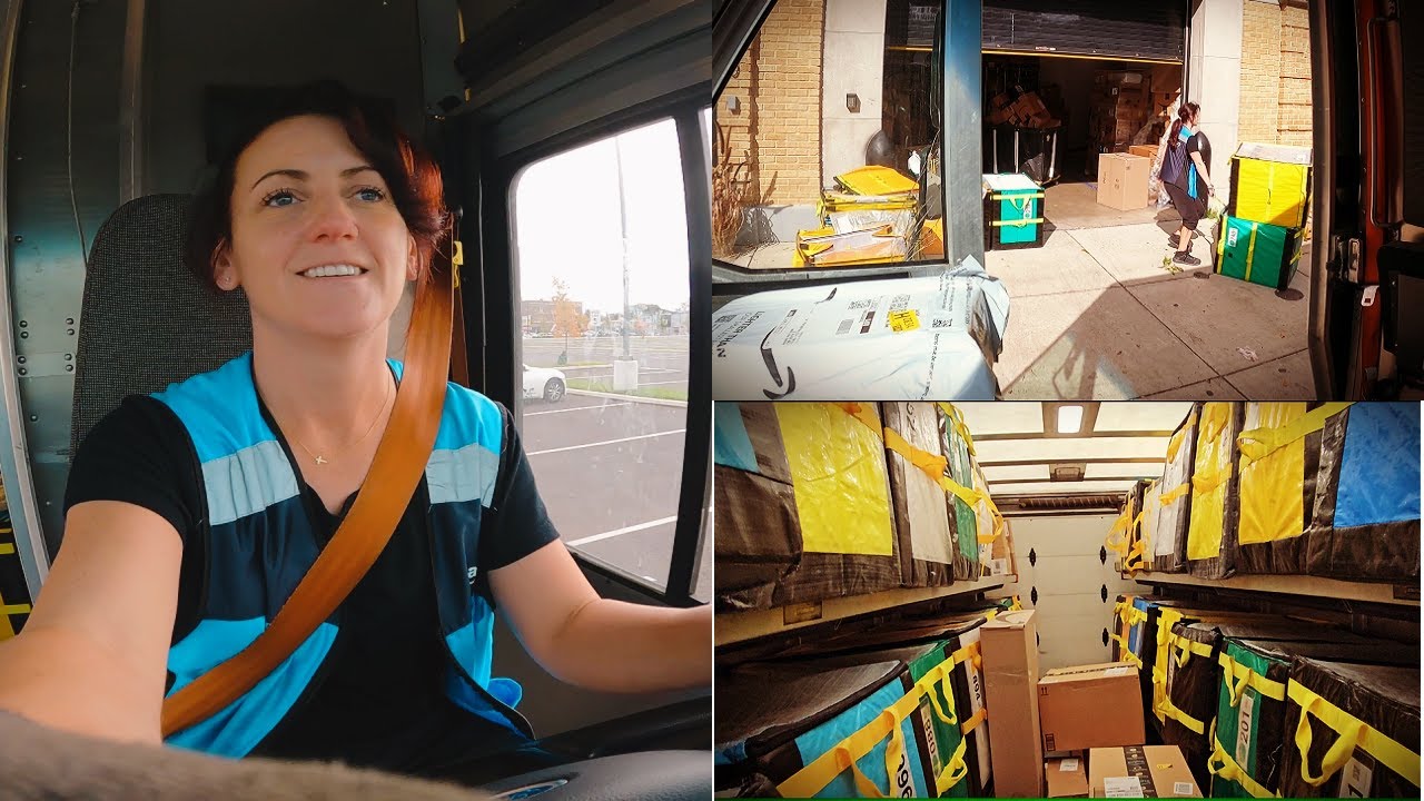 Delivering 620 Packages to an Amazon Hub