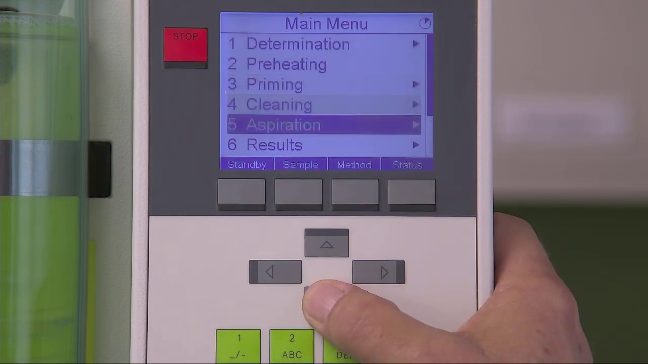 BUCHI K-360 Aspiration test