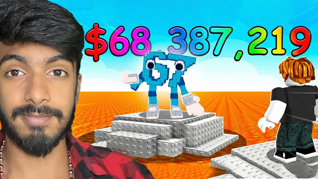 $0 To $1 Trillion In Survive Lava For Brainrots 🔥
