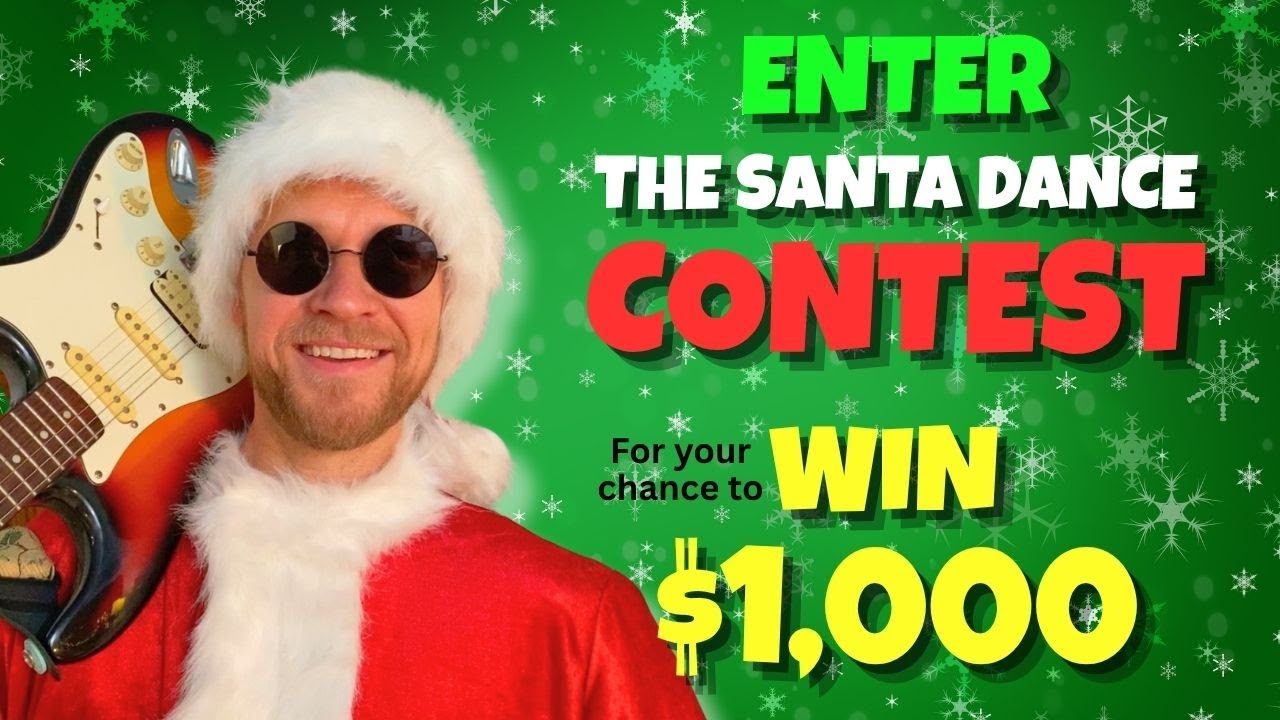 Выиграйте 1000 долларов в это Рождество! 💰🎄 Примите участие в рождественском конкурсе «Танец Сант...
