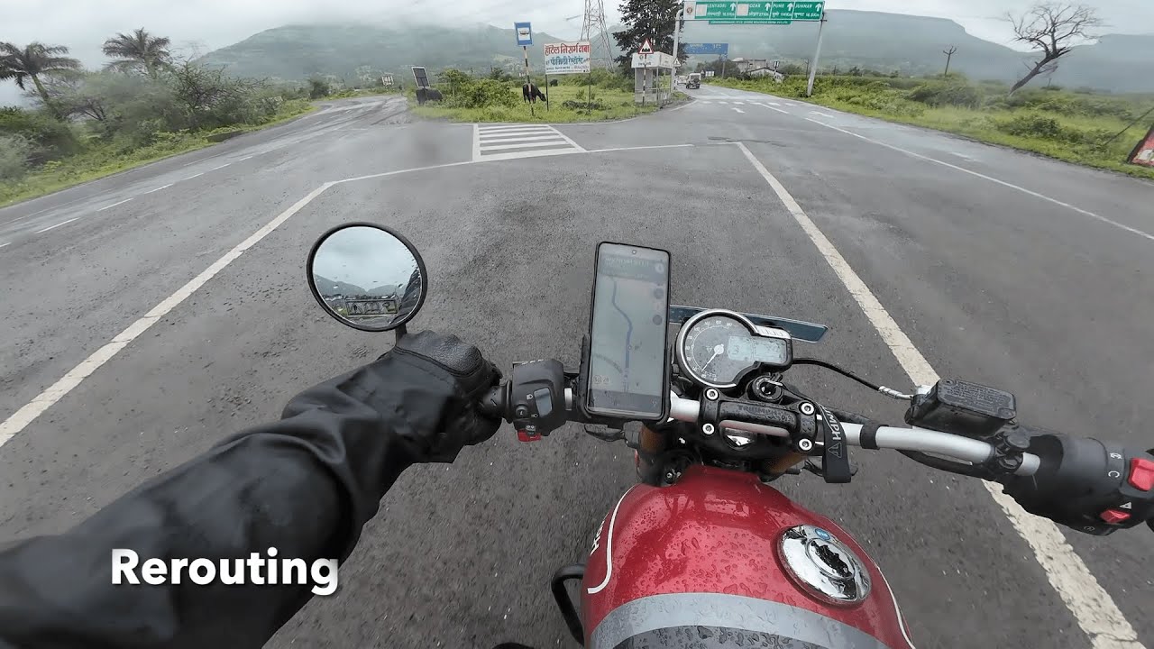 Ride to Malshej Ghat | Rerouting | Part 3 | Motovlog