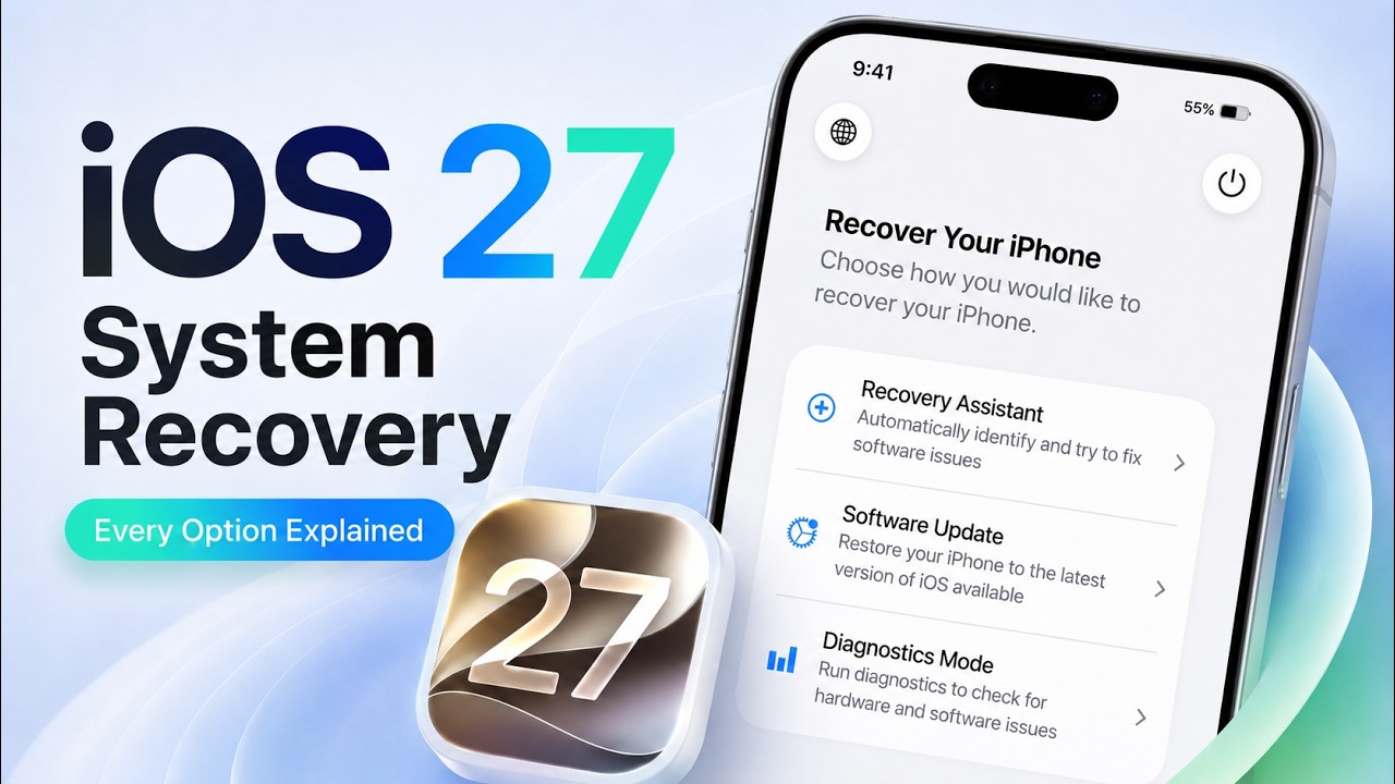 iOS 27 System Recovery - How to Use iOS 27 New System Recovery 2026 | Every Option You Need to Know!