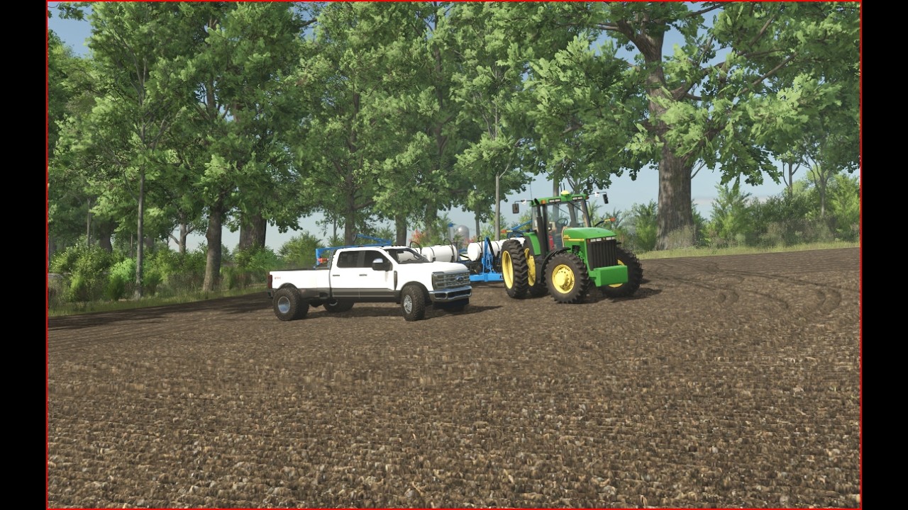 Planting corn and cutting Hay!