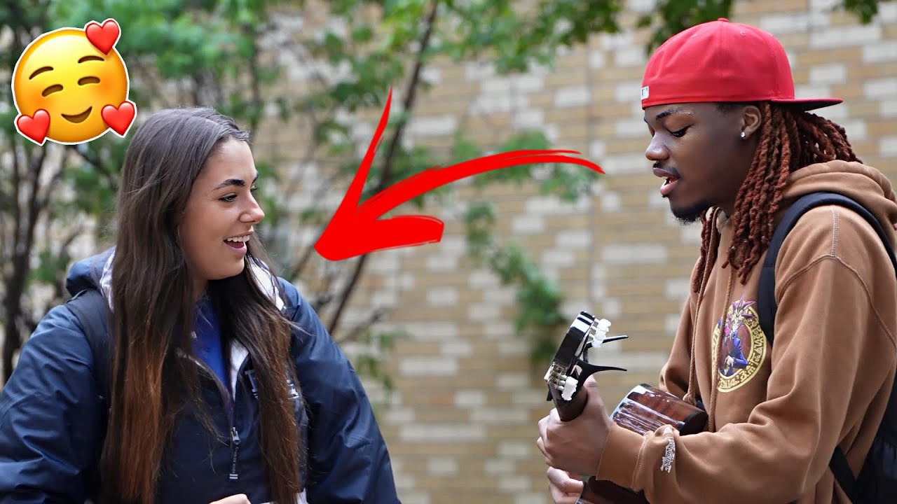 Singing SHILOH DYNASTY to CUTE COLLEGE GIRLS!