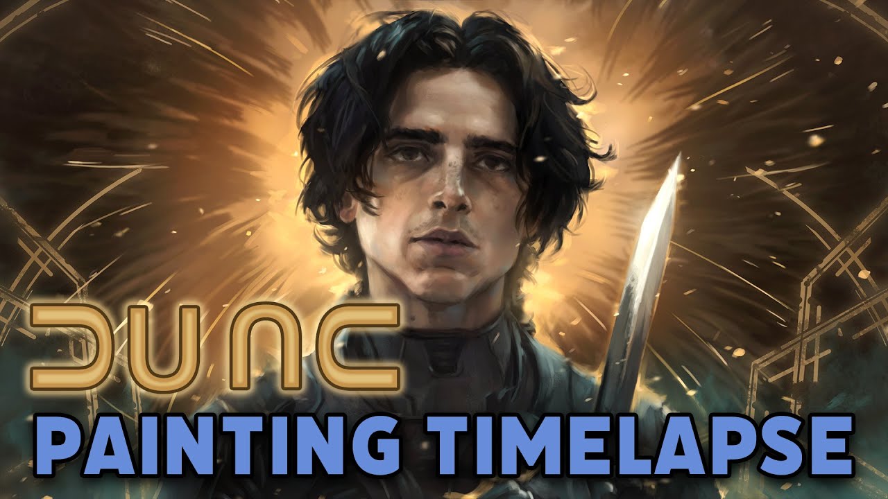 Dune - Paul Atreides Painting Timelapse