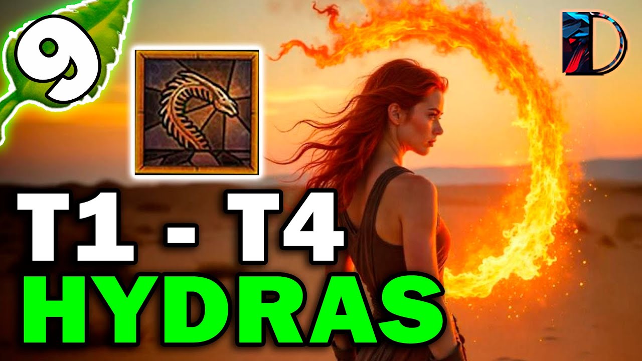 HYDRAS Build Mago T1 a T4 Diablo 4 Temporada 9