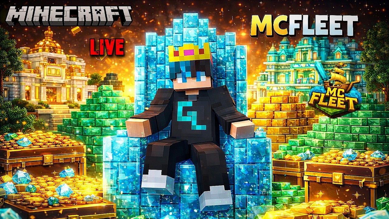 New City Build 🔴@McFleetDotNet  Server S2 |Day 41 |#mcfleet #gamerfleet #minecraft
