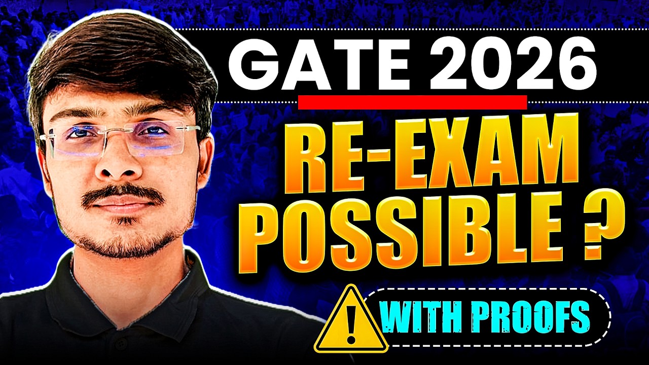 GATE 2026 Re-Exam Possible ? ⚠️ Truth Revealed with Complete Proof