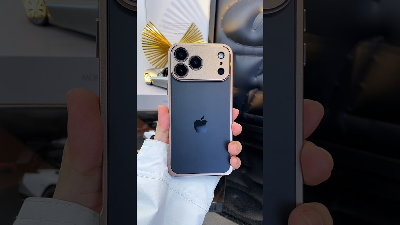 iPhone 17 Pro &mdash; A Case Like No Other! Backless Frame with Stainless Steel Mesh Finish