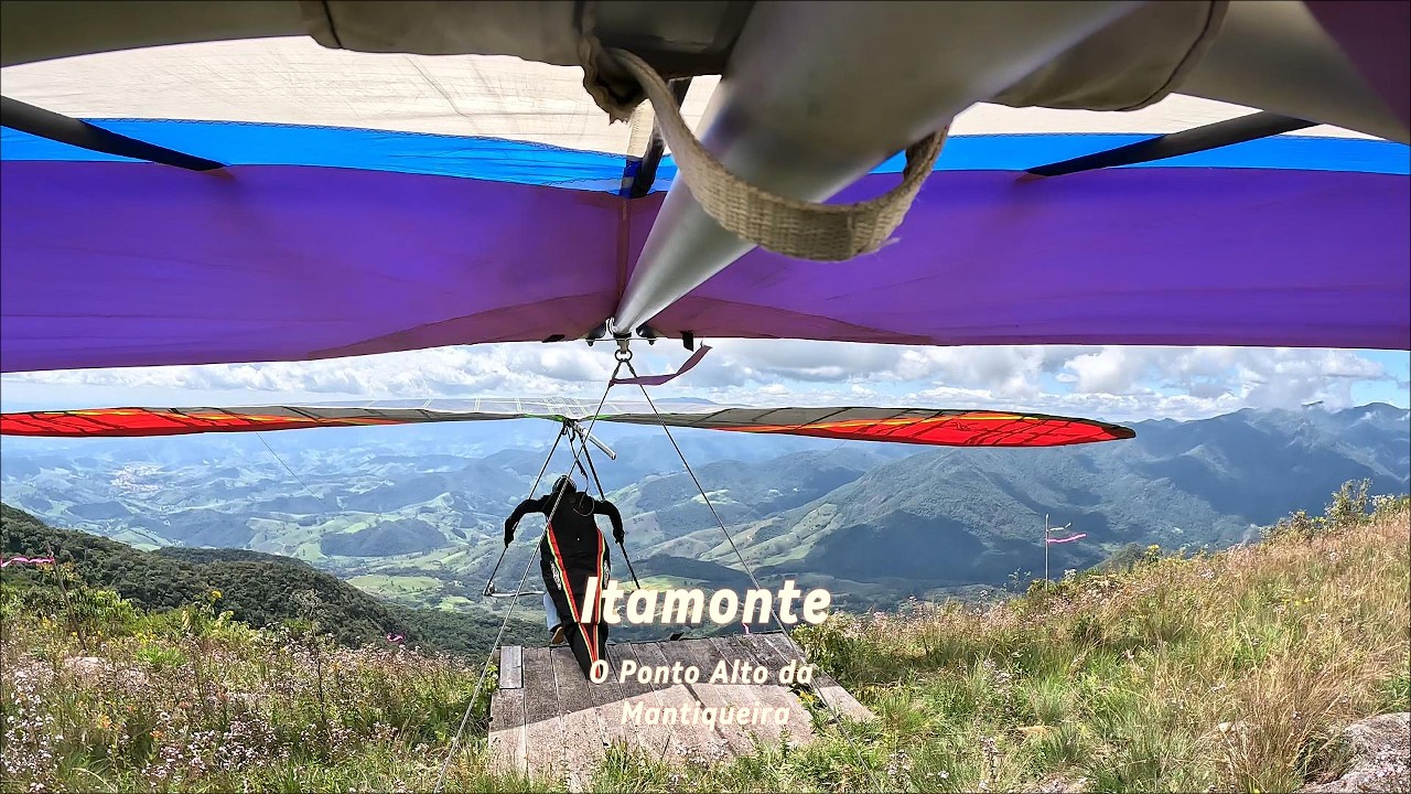Voando de Asa Delta em Itamonte - O Ponto Alto da Mantiqueira