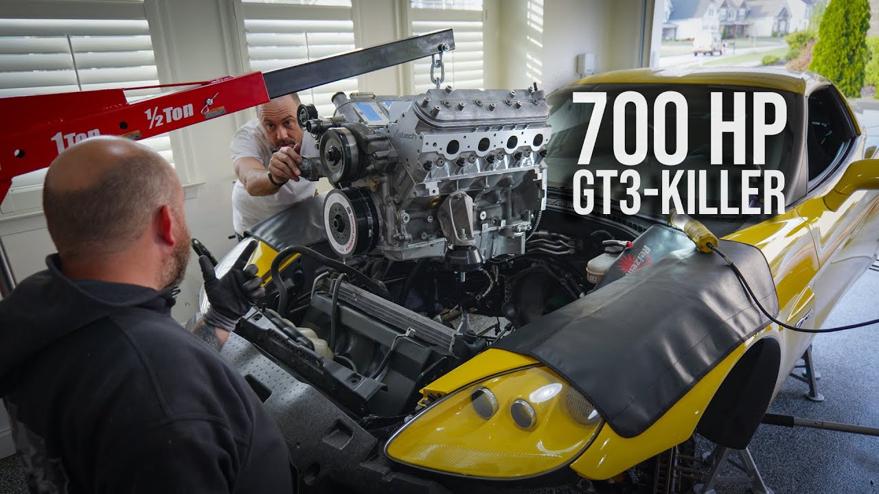 Installing the Katech LS7 in my C6 Z06.