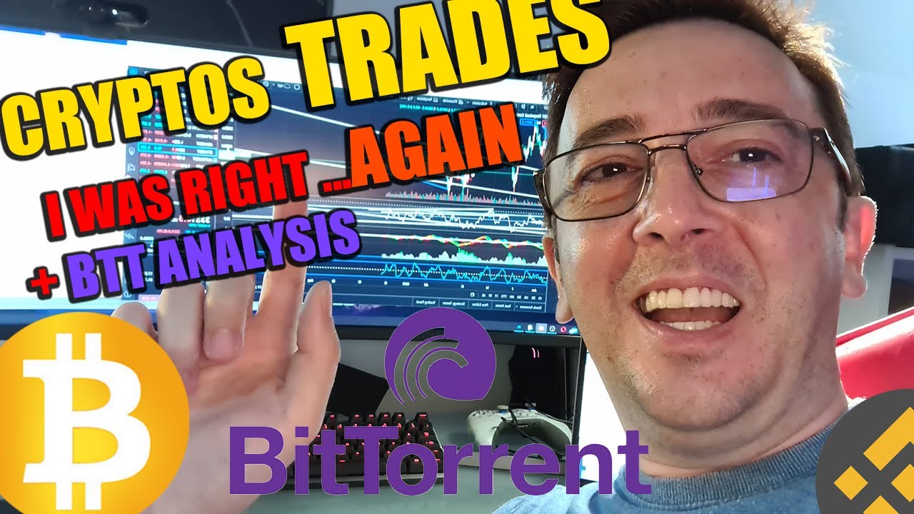 Cryptos PUMP BITCOIN + BTT analysis - BTT price prediction - TODAY - BitTorrent coin BTTUSDT $bnb