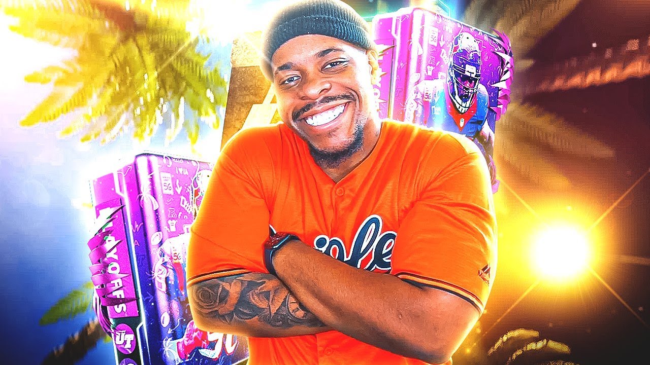 THIS PLAYOFF PACK AND PLAY WAS .... Madden 22
