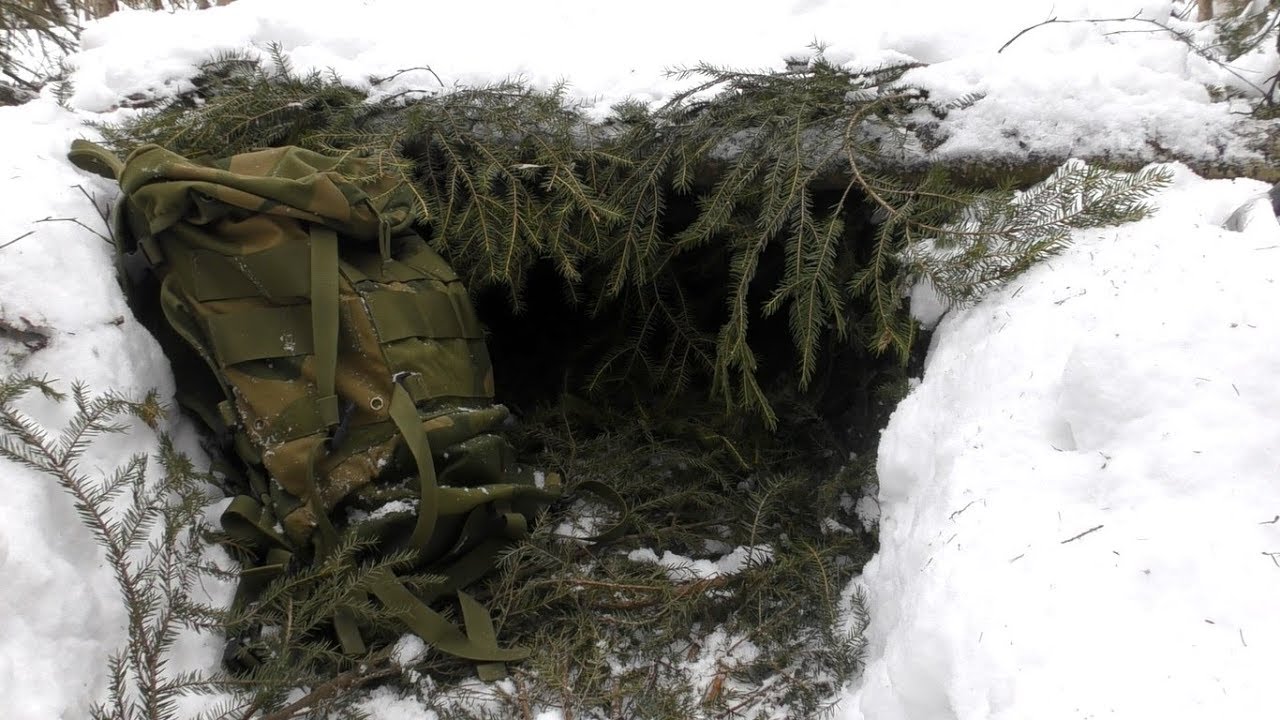 Выживание зимой — убежище за 15 минут