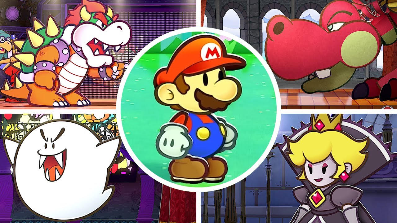 Paper Mario: The Thousand-Year Door Remake - All Bosses & Ending