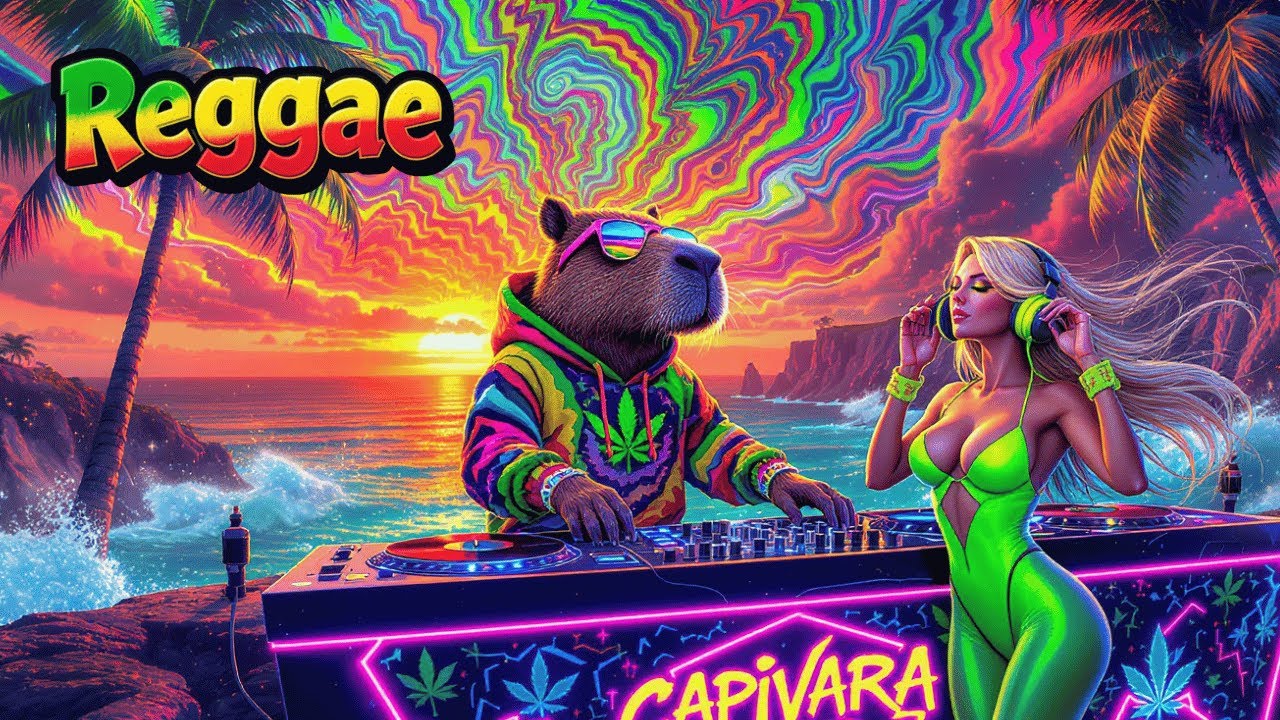Capivara Hemp Reggae Dub &ndash; Vibra&ccedil;&otilde;es das Praias de SP & RJ 🌊☀️
