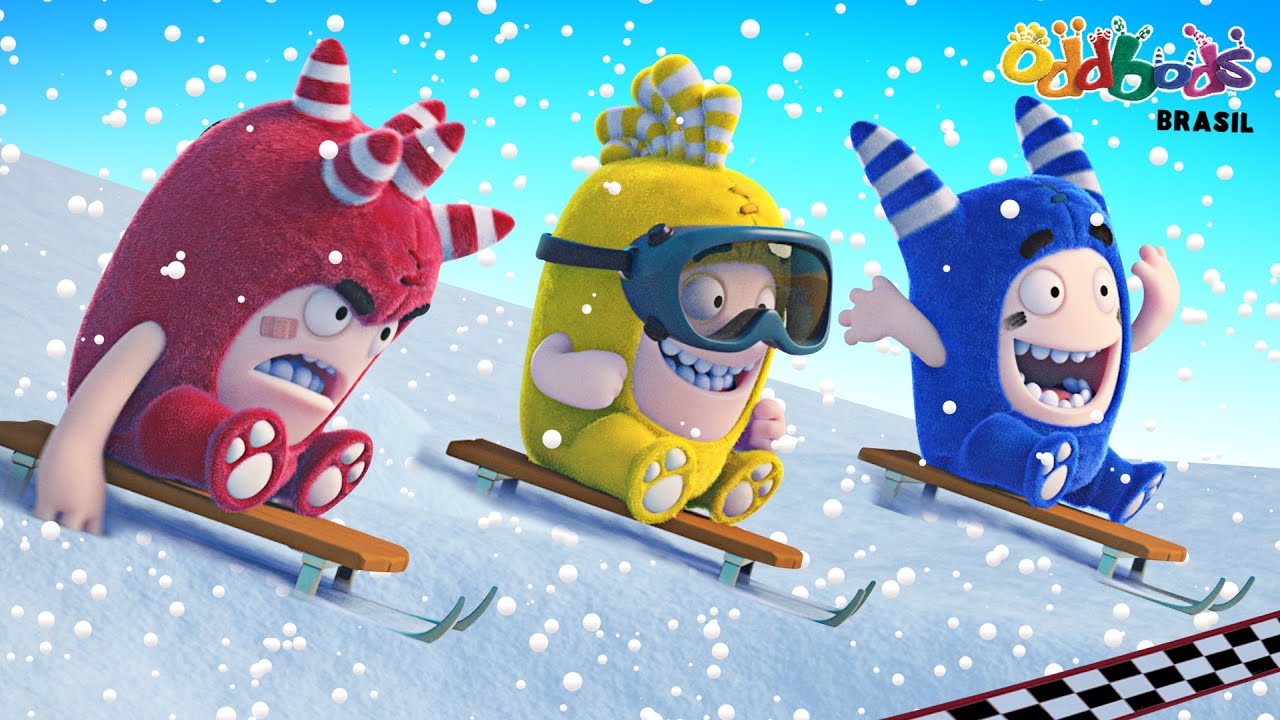 Oddbods | A Hora da Corrida | Desenho Infantil | Oddbods Brasil