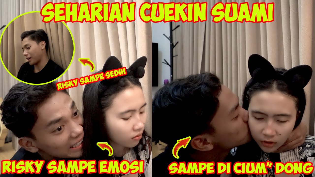 PRANK CUEKIN RISKY BIKIN BAPER