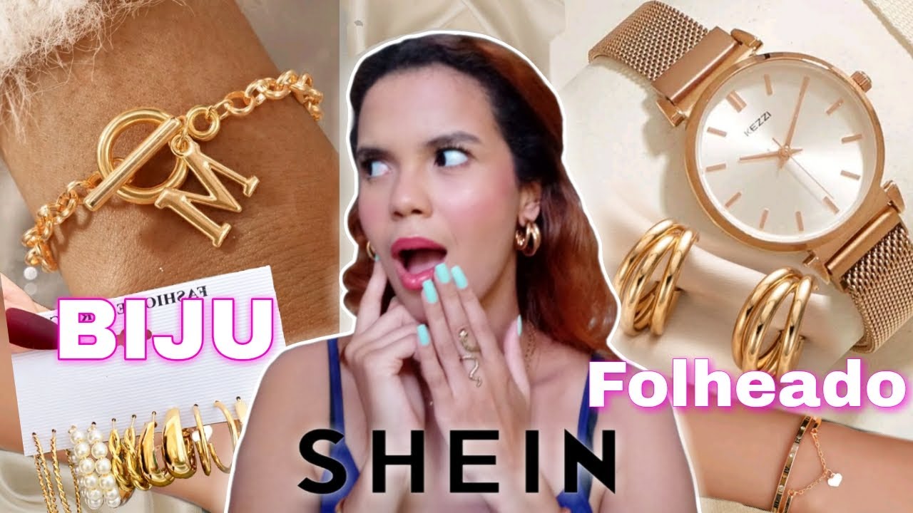 ACESS&Oacute;RIOS DA SHEIN| &Eacute; biju ou folheado? Como escolher as melhores pe&ccedil;as? Vale a pena?