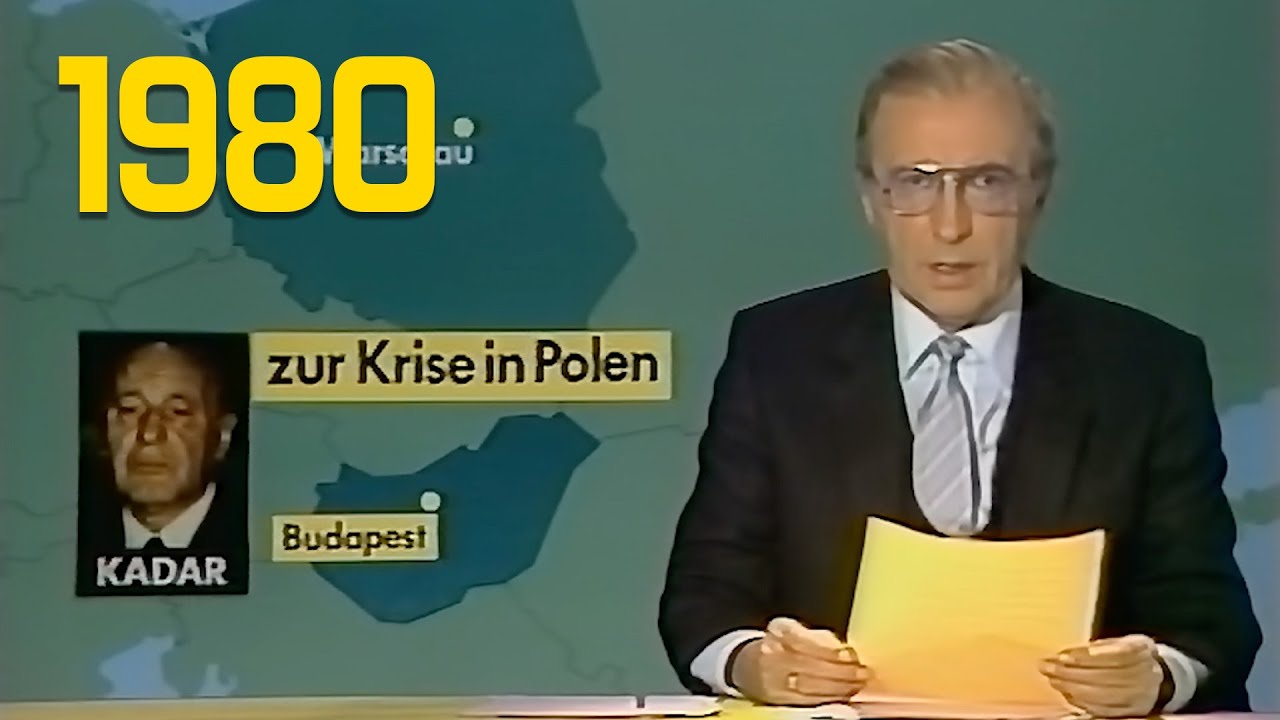 ARD Tagesschau 20:00 Uhr mit Karl-Heinz Köpcke (13.12.1980)