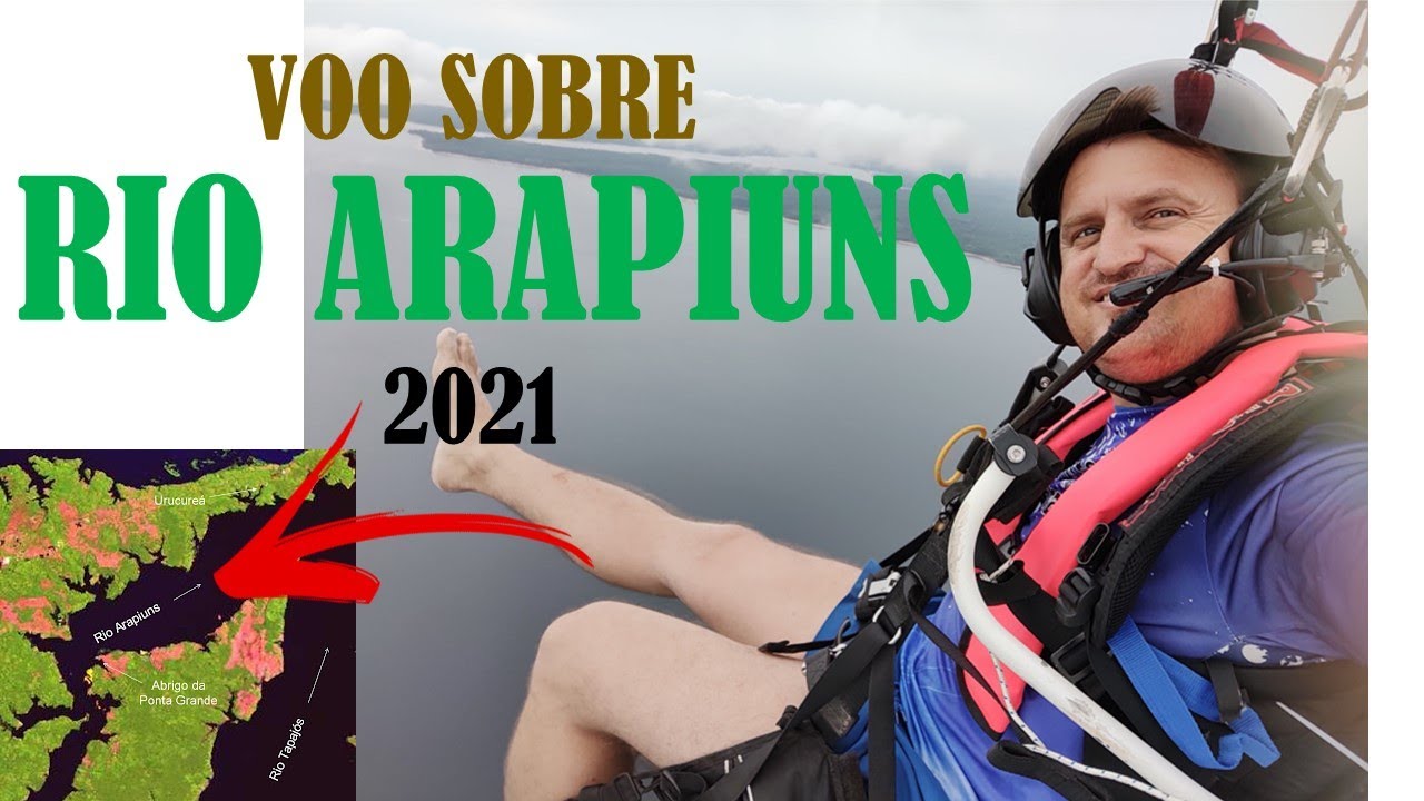 Voo sobre o Rio Arapiuns-Par&aacute;