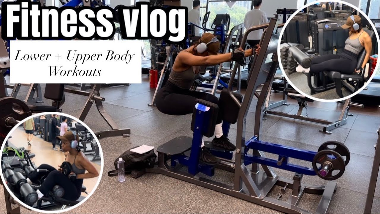 Fitness Vlog | Full Body Workout, Lower Body + Upper Body Complete Workout 