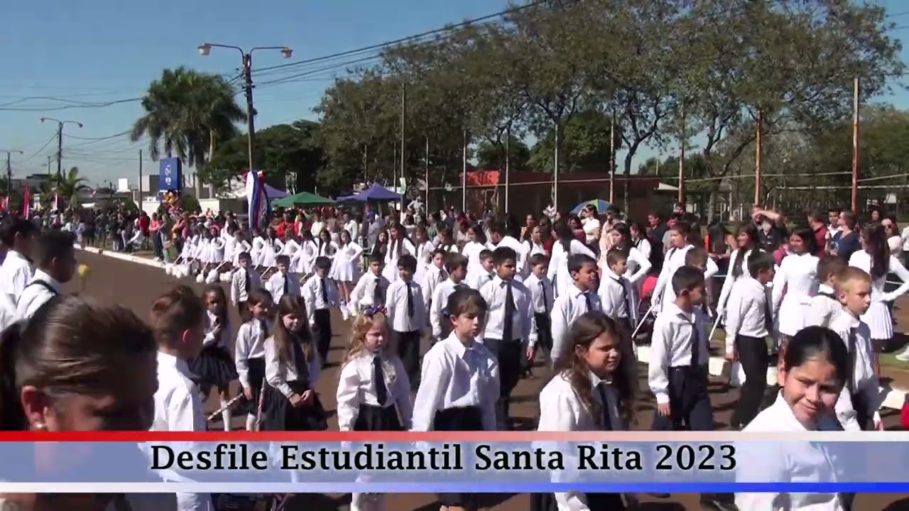 Desfile Estudiantil Santa Rita 2023 3ra Parte