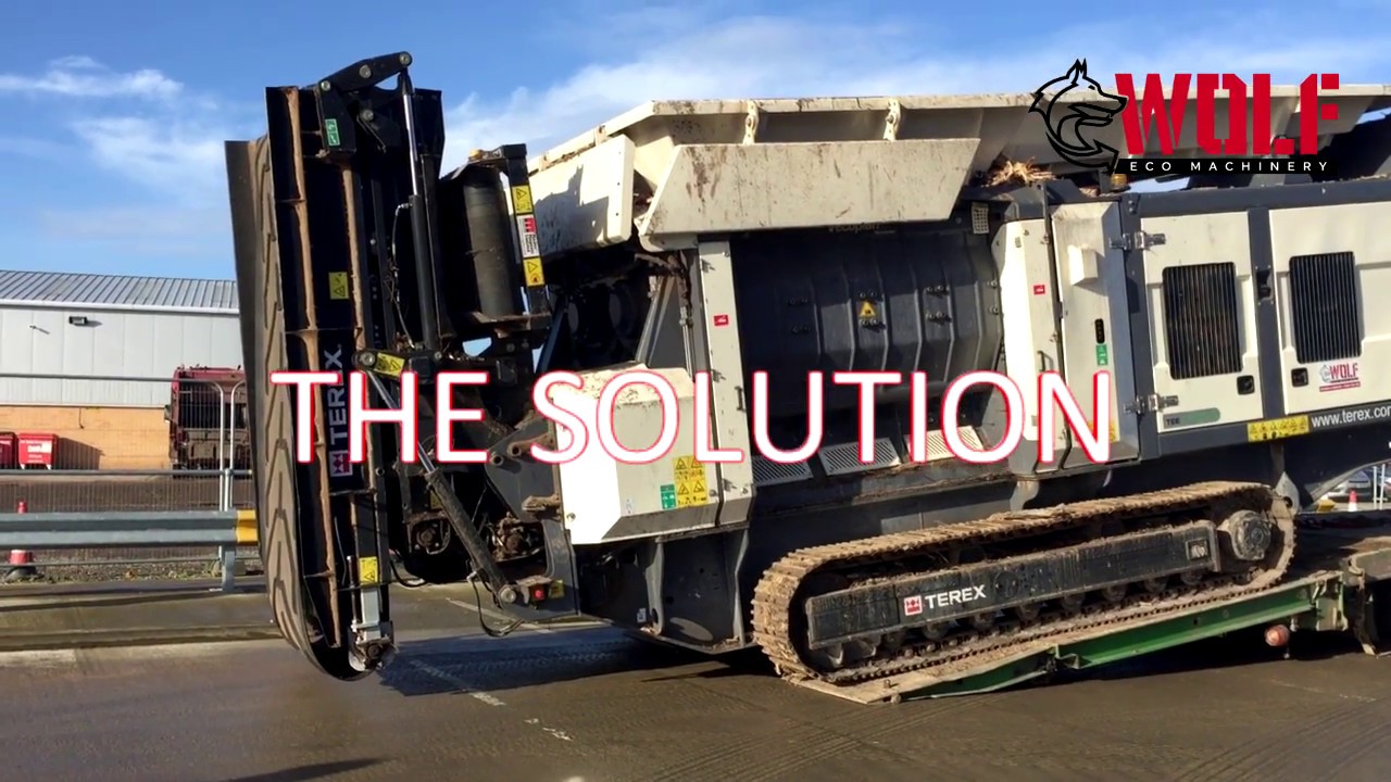 TEREX V20 Mid speed shredder 2