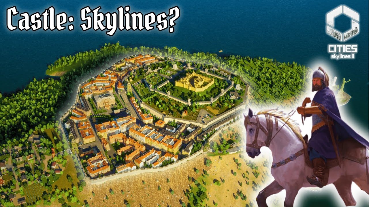 Что если бы в Cities: Skylines 2 был режим Средневековья?