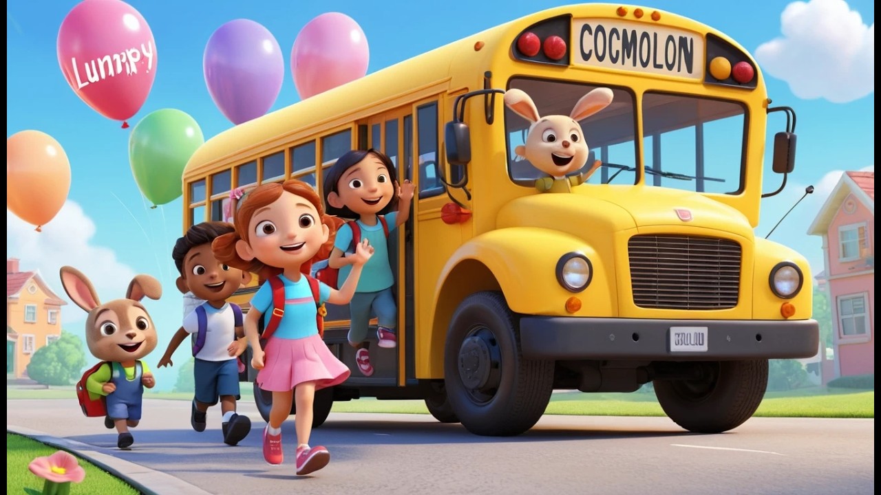 Let’s Go to School | Morning Poem for Kids | Preschool Learning & Nursery Rhymes