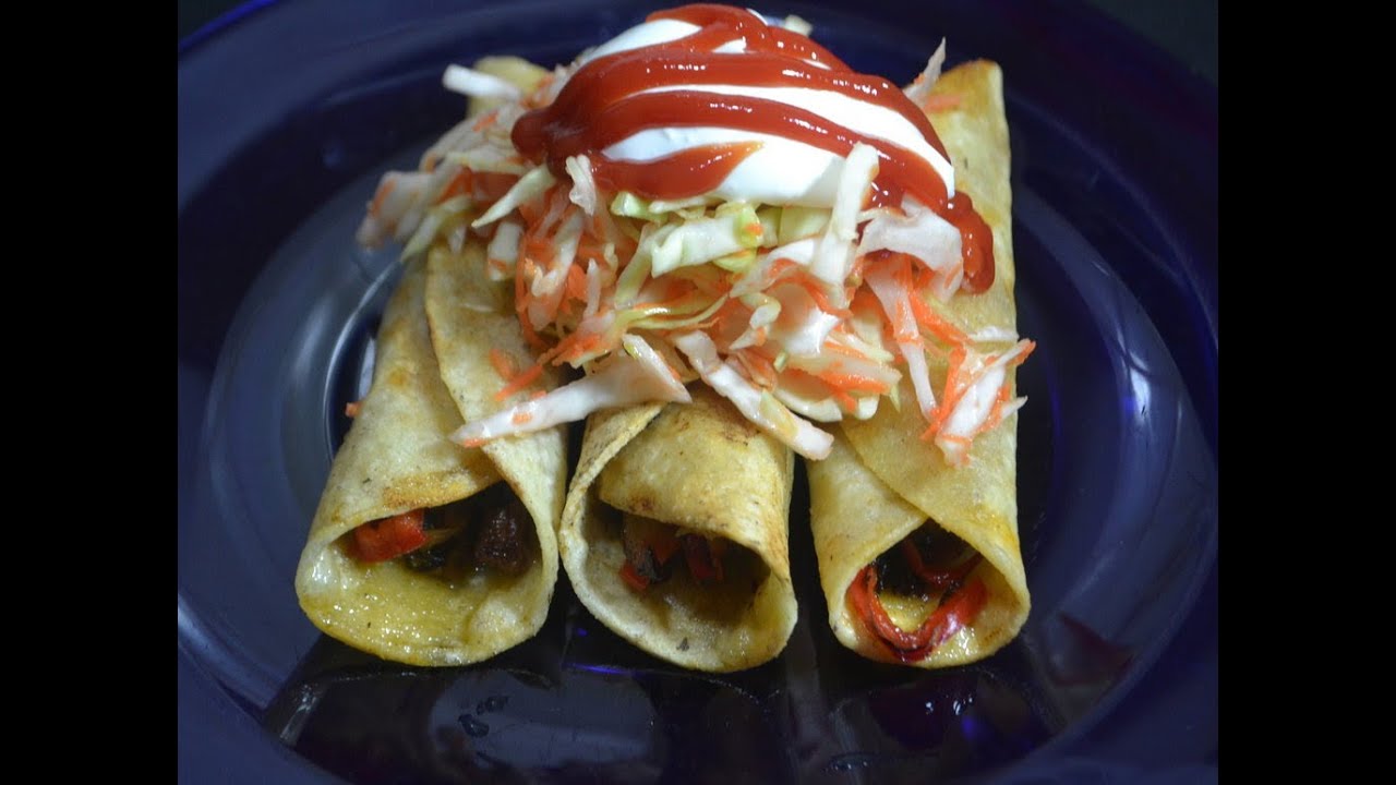 Receta de tacos con carne / Receta Nicaraguense