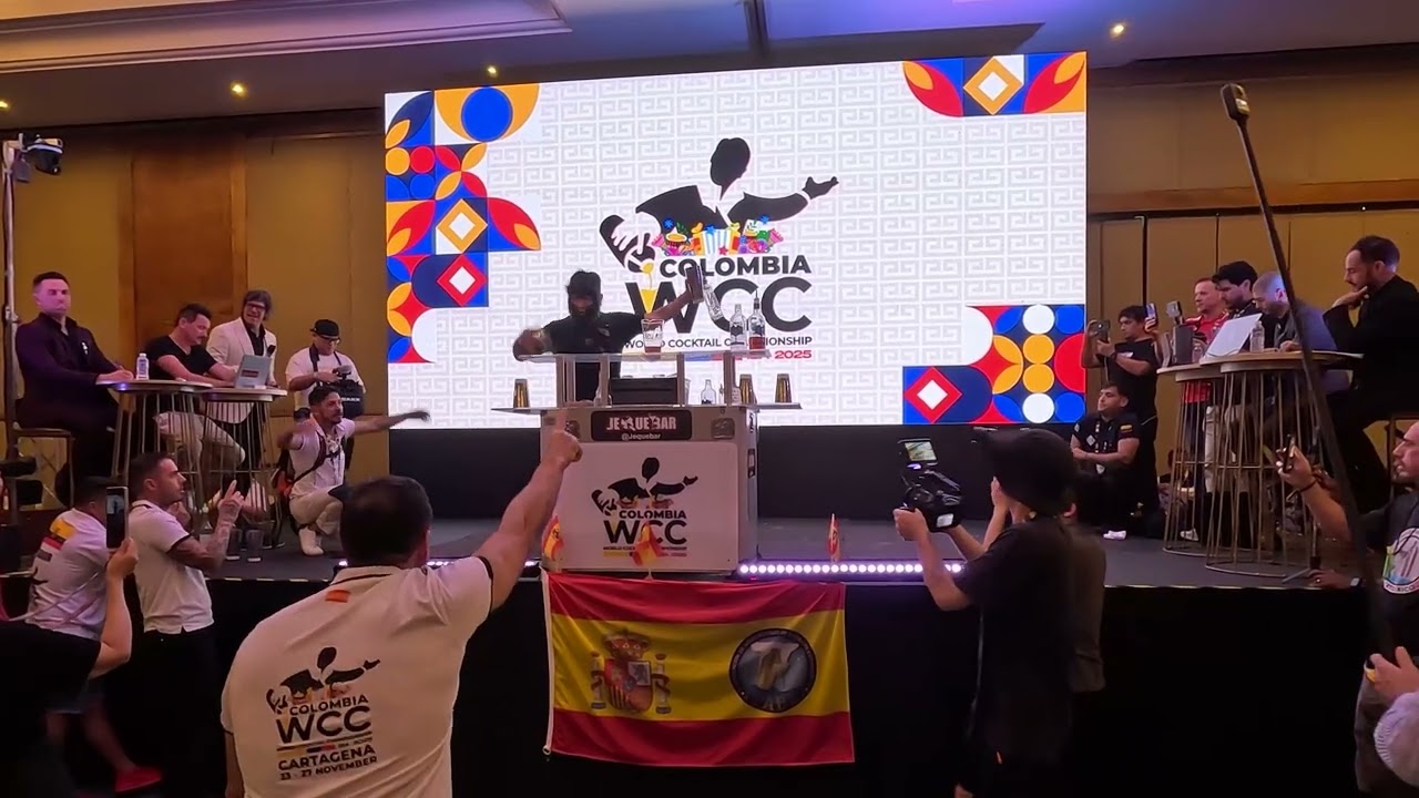 Yoni Aguilar España World Cocktail Championship Flair Finales 2025