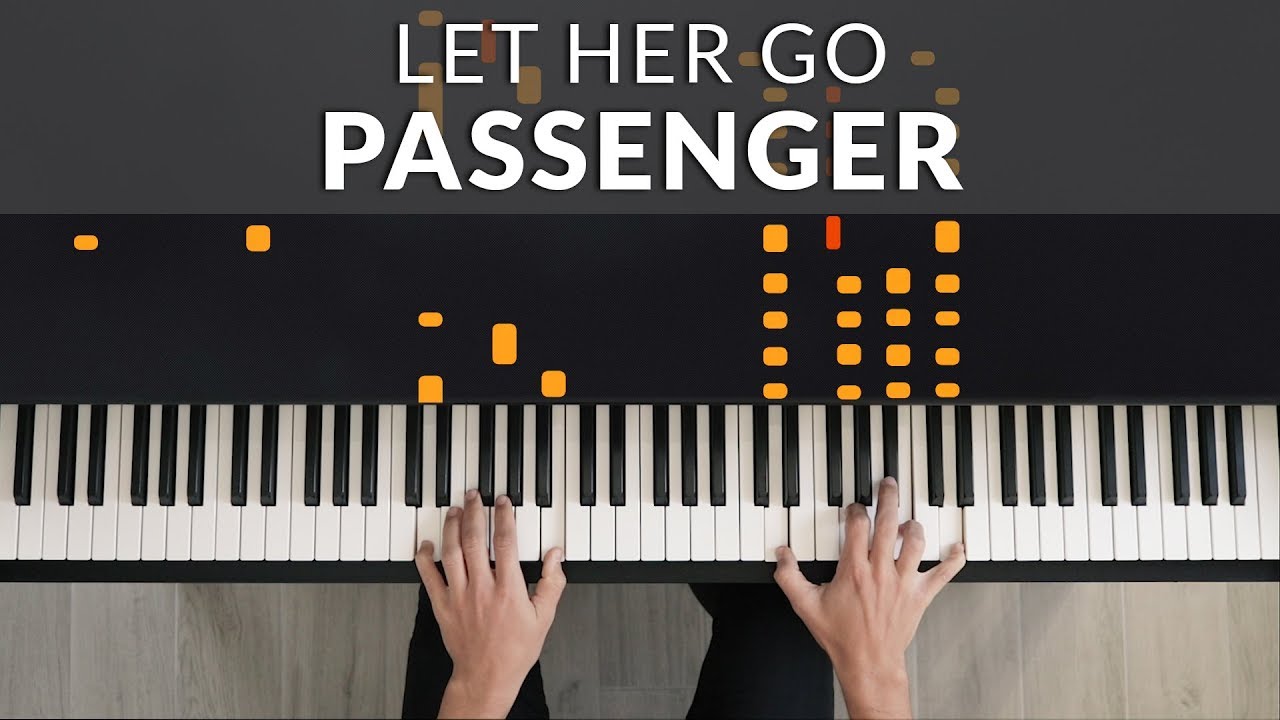 Let Her Go - Passenger | Tutorial of my Piano Cover