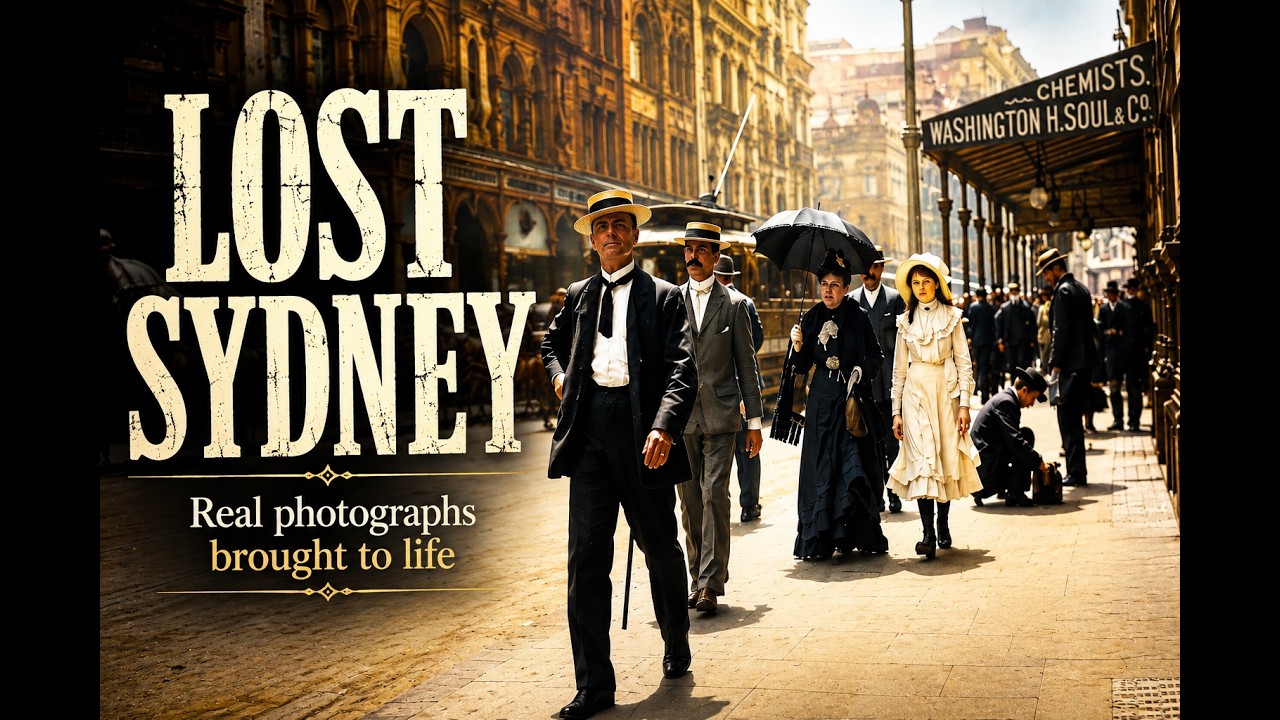 Lost Sydney &mdash; Real Photographs from 1870&ndash;1910, Brought to Life