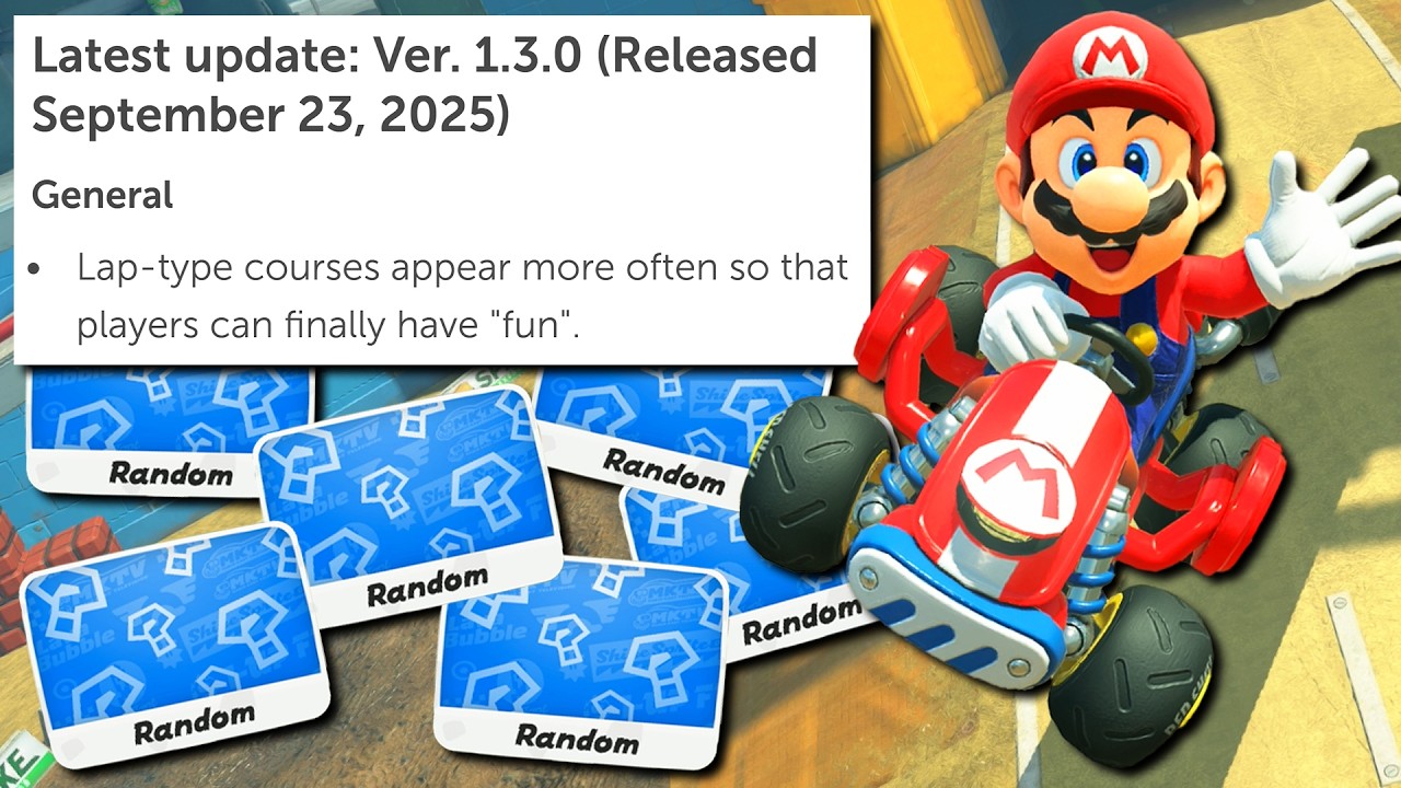 Это обновление просто ИСПРАВИЛО Mario Kart World!?