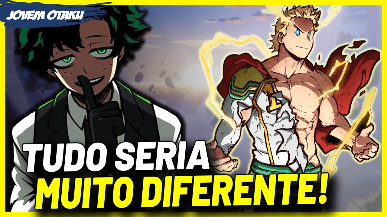 E SE O MIDORIYA NÃO TIVESSE HERDADO O ONE FOR ALL EM BOKU NO HERO | My Hero Academia