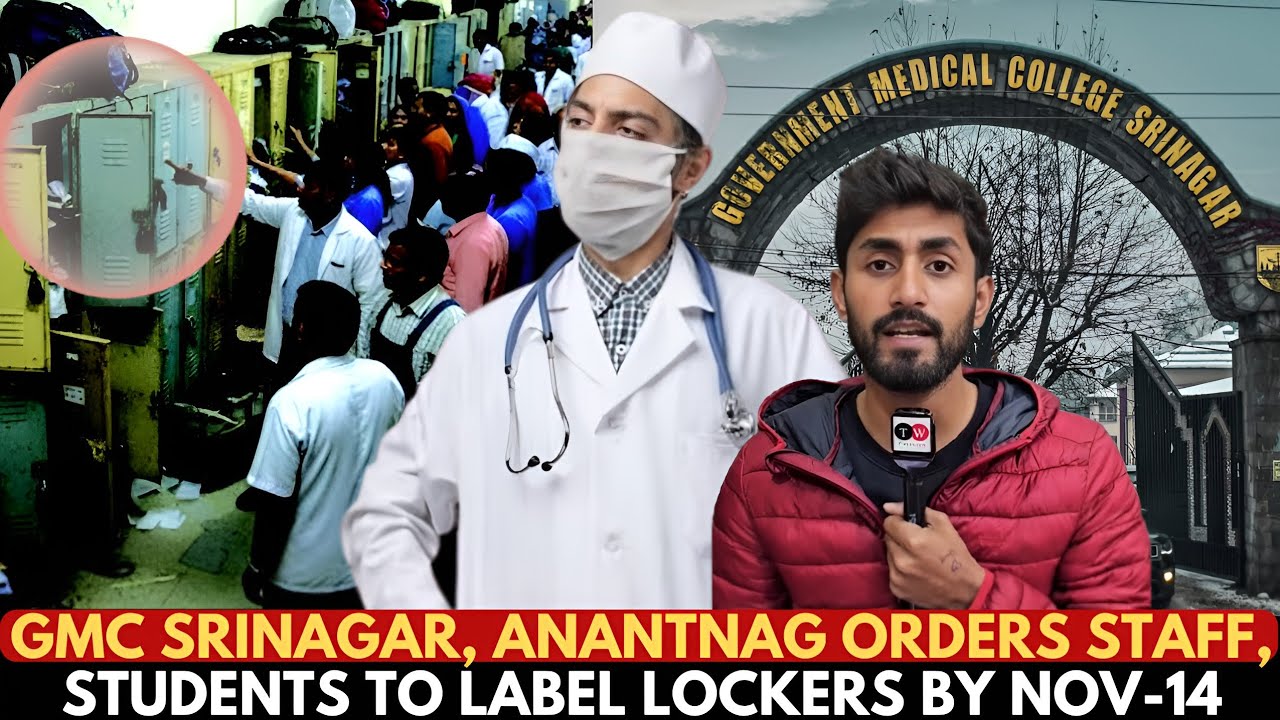 GMC Srinagar, Anantnag orders staff, students to label lockers by Nov-14