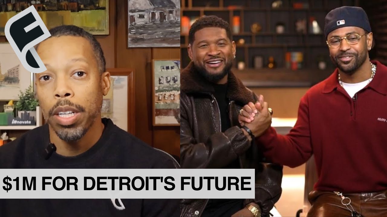 Инвестиции Big Sean и Usher в Детройт в размере 1 миллиона долларов создают возможности для карье...